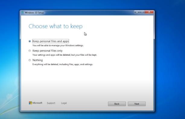 how to upgrade from windows 7 to windows 10 professional