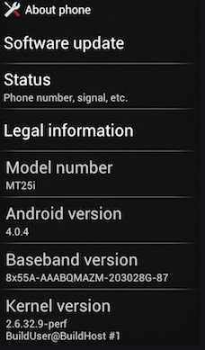 What is Kernel Version in Android