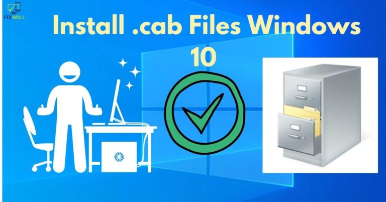 How to Install cab files Windows 10