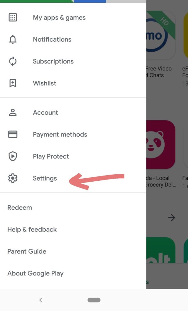 how to enable in app purchases in settings android