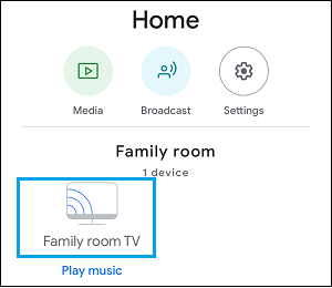 how to chromecast from chrome android
