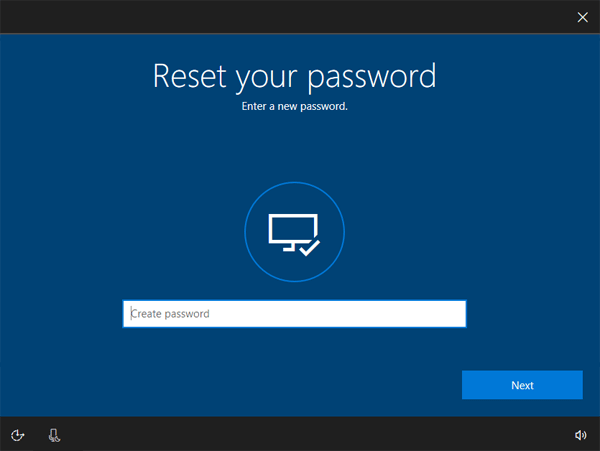 what is the default administrator password for windows 10