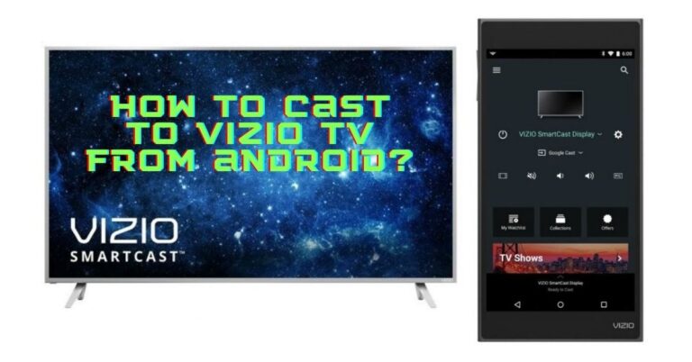 how to cast to vizio tv from android