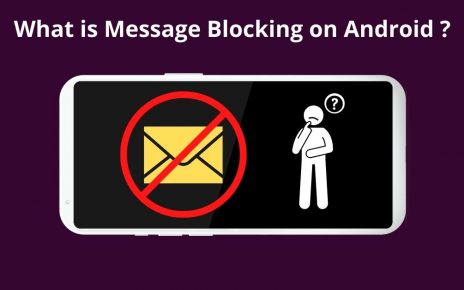 What is Message Blocking Android