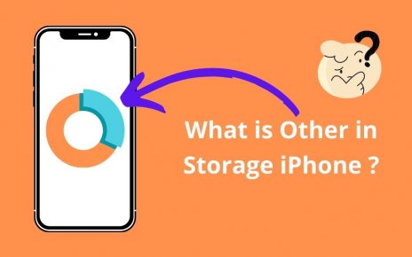 What is Other in Storage iPhone