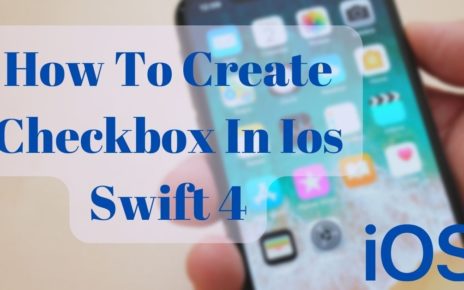 How to Create Checkbox in IOS Swift 4