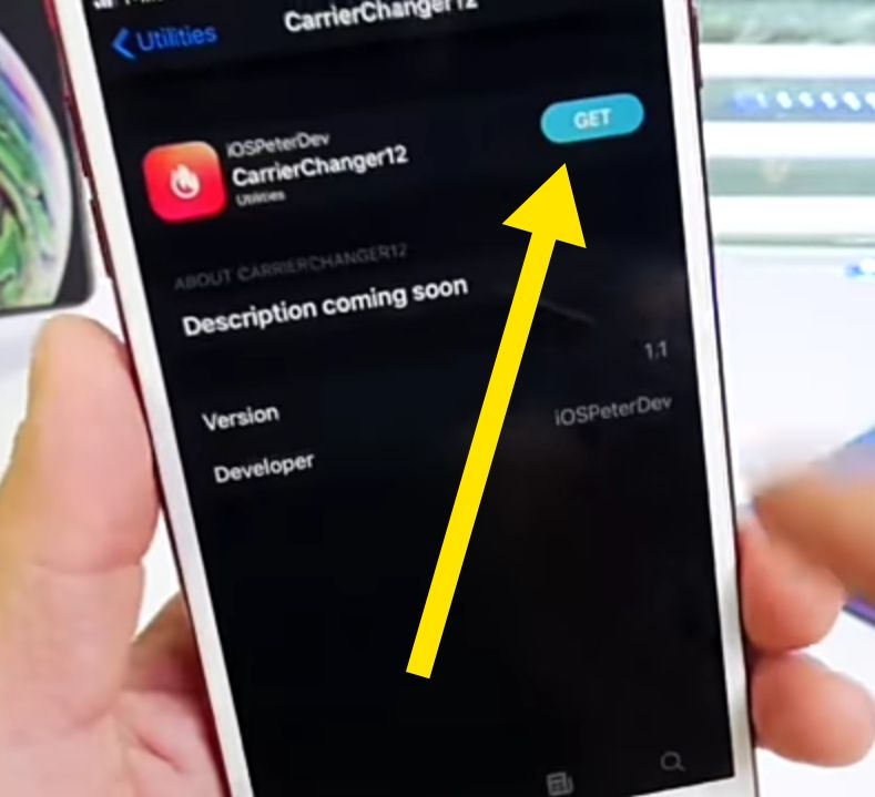 how to change carrier name on iphone ios 12