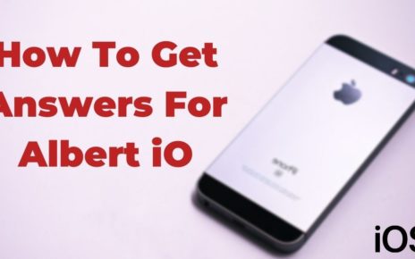 how to get albert.io answers