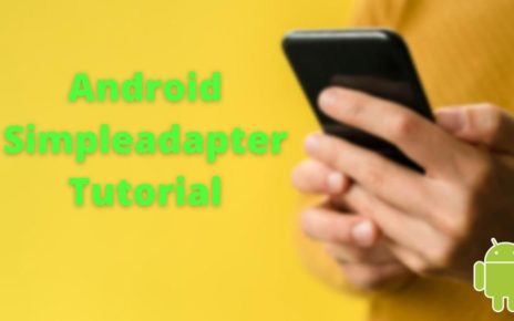 android simpleadapter tutorial