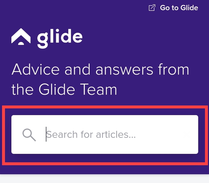 how to delete glide account on android