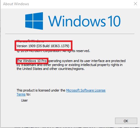 which windows 10 version do i have